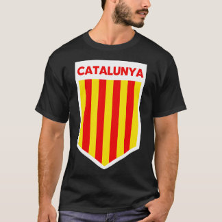 Camiseta Catalunha Flag Emblem