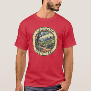 Camiseta Catalunha State Park Arizona Viagem Crachá