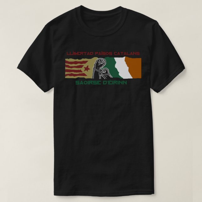 CAMISETA CATALUNYA (Frente do Design)