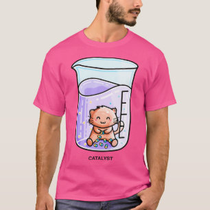 Camiseta Catalyst Cute Chemistry Cat Pun