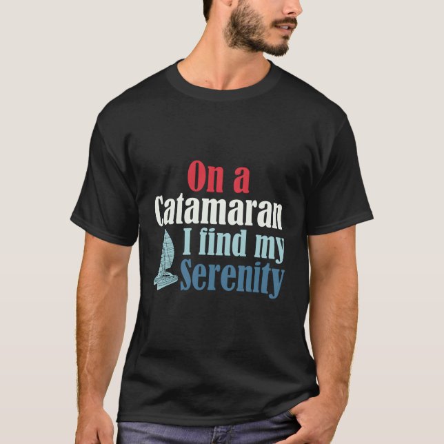 Camiseta Catamaran Boat Sailing (Frente)