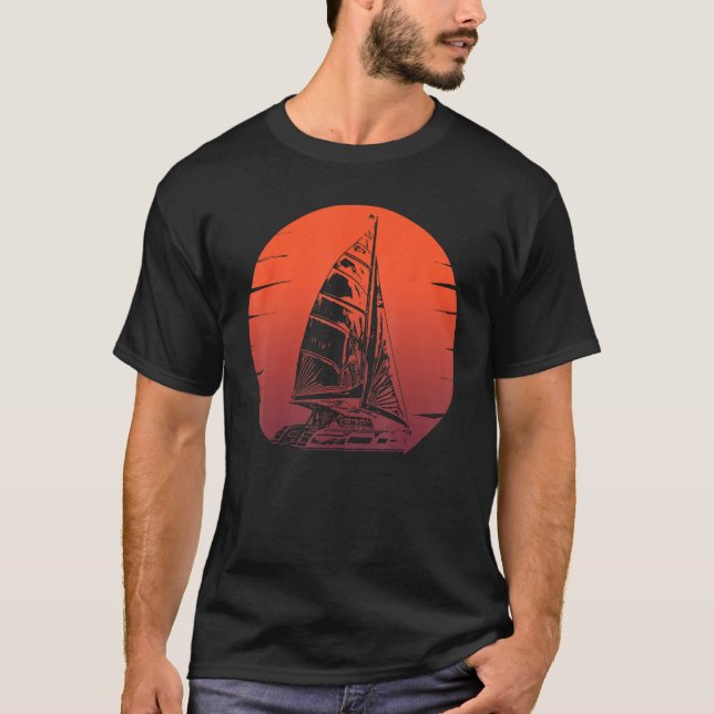 Camiseta Catamaran Boat Sailing 5 (Frente)