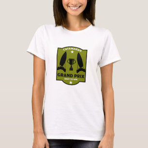 Camiseta Catamaran Hydrofoil Sailboat Racing