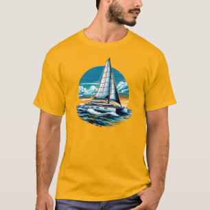Camiseta Catamaran Sailboat