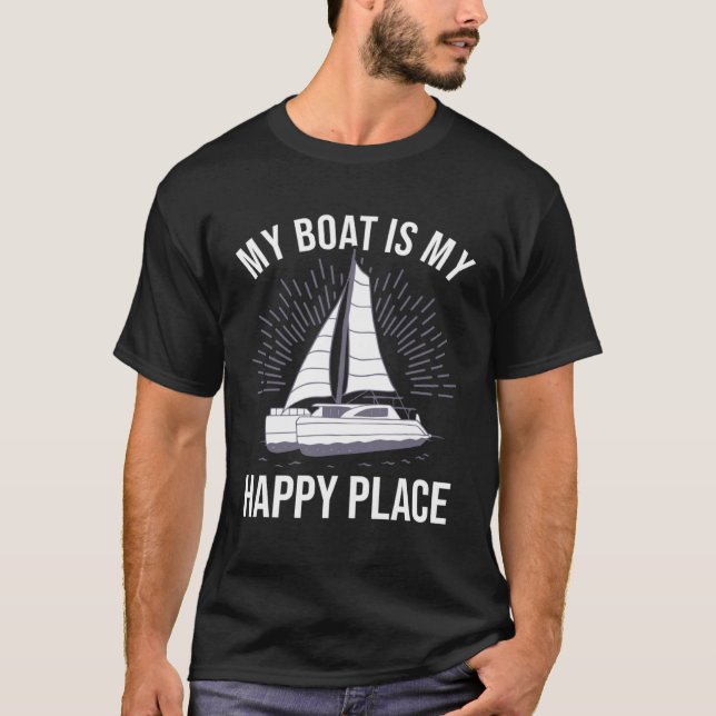 Camiseta Catamaran Two Hulls - Cotação Catamaran Captai (Frente)