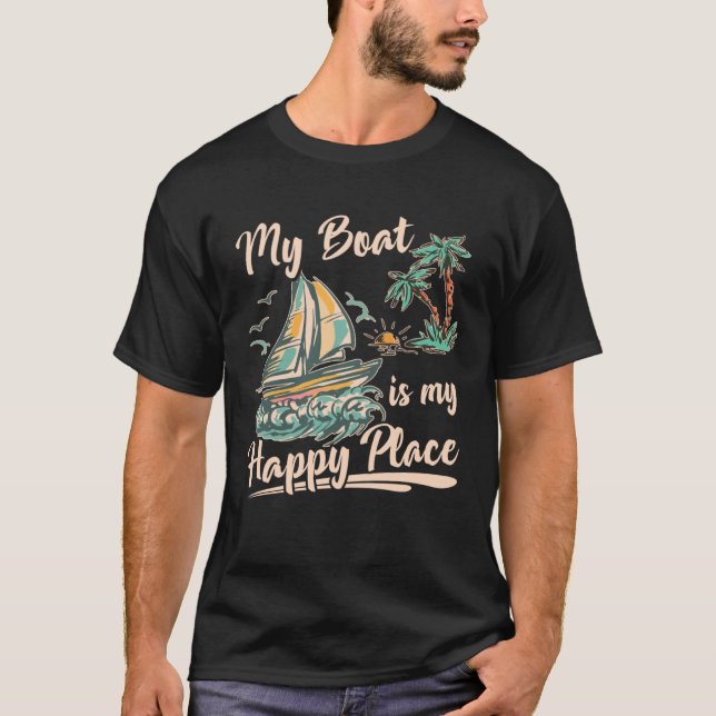 Camiseta Catamaran Two Hulls Sailing Quote Catamaran Captai (Frente)