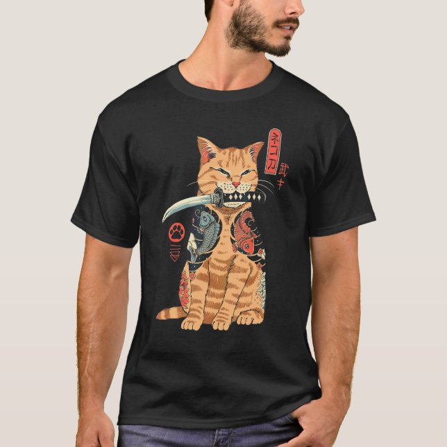 Camiseta Catana Cat (Frente)