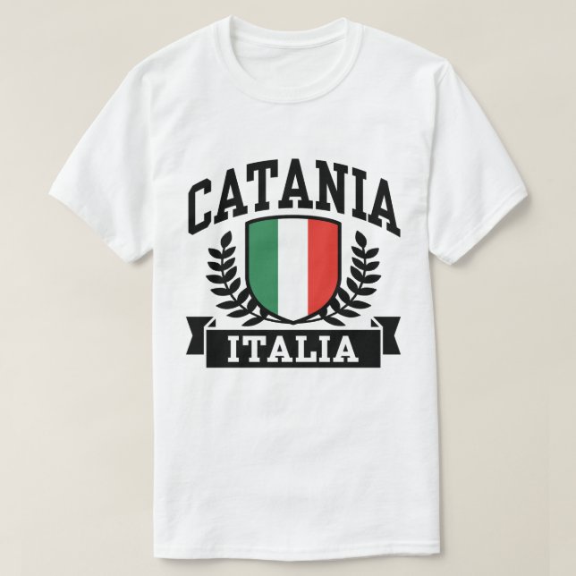 Camiseta Catania Italia (Frente do Design)