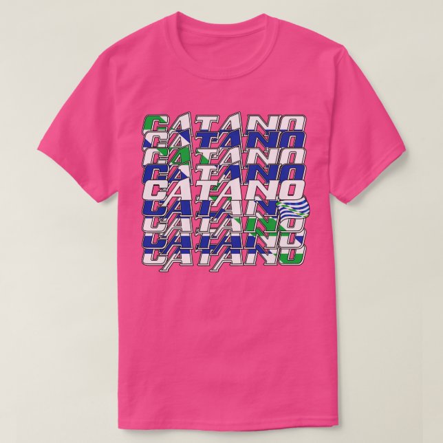 Camiseta Catano Cascata texto 1 (Frente do Design)