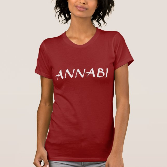 Camiseta Catar "ANNABI" (Frente)