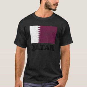 Camiseta Catar Bandeira Orgulho Catar Bandeira Catar Bandei