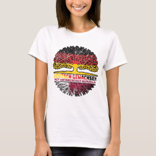 Camiseta Catar Catarense Alemão Alemanha Árvore Raiz