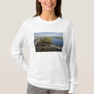 Camiseta Cataratas reversas no rio St. John em St.