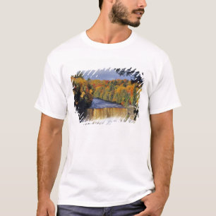 Camiseta Cataratas superiores de Tahquamenon em UP Michigan