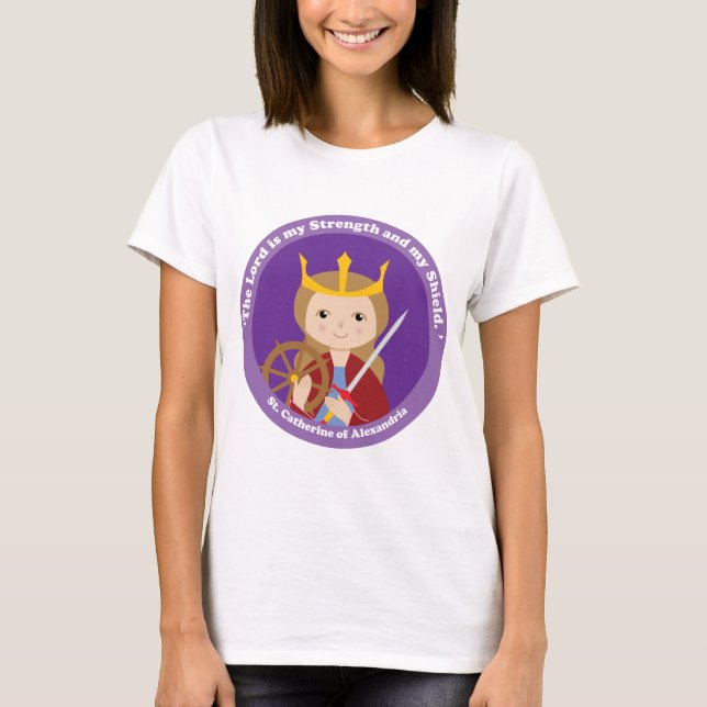 Camiseta Catarina de Alexandria (Frente)