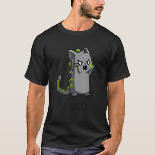 Camiseta Catassaurus Kitten Gatinho Dinossauro T-Rex Dino E