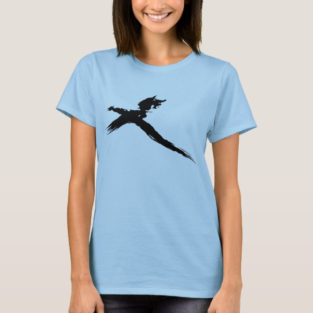 Camiseta Catbird em uma vara (Frente)