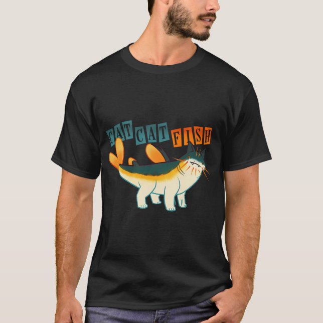 Camiseta CatCatFish (Albacora) (Frente)