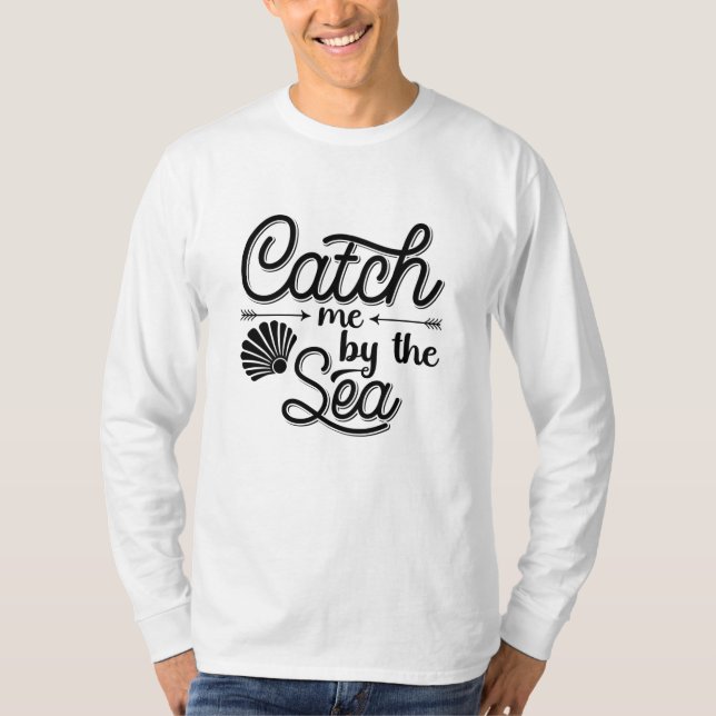 Camiseta Catch Me By The Sea Apnoe Freediver Freediving (Frente)