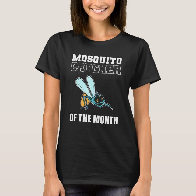 Camiseta Catcher de Mosquito E Pessoa Saudável (Frente)