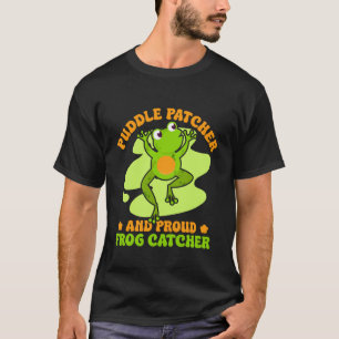 Camiseta Catcher de Rã Remendão de Poça & Orgulhoso Caçador