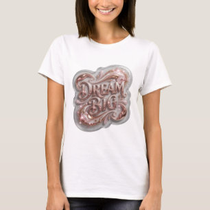 Camiseta Catchy Gold DREAM BIG