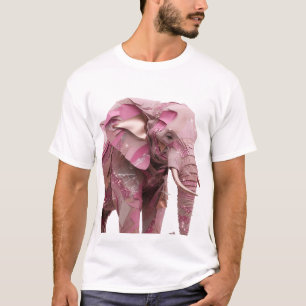 Camiseta Catchy Silver PINK GLAMOUR LUXO ANIMAL