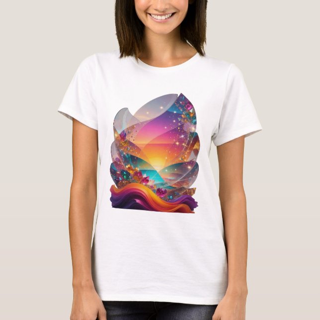Camiseta Catchy Silver UNIVERSE Statement (Frente)