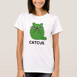 Camiseta Catcus Funny Cat Cactus Pun