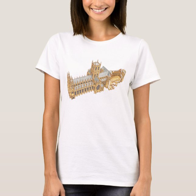 Camiseta Catedral de Canterbury. Grâ Bretanha (Frente)