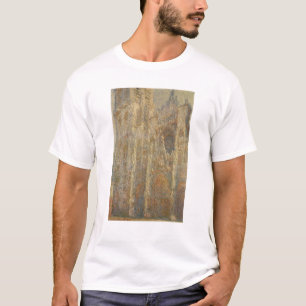 Camiseta Catedral de Claude Monet Rouen, meio-dia, 1894