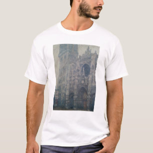 Camiseta Catedral de Claude Monet   Rouen, portal ocidental
