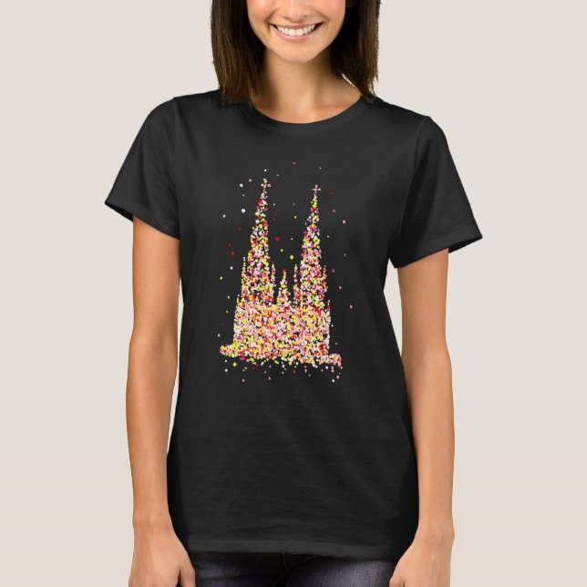 Camiseta Catedral de Colônia Colônia Colônia 1. (Frente)