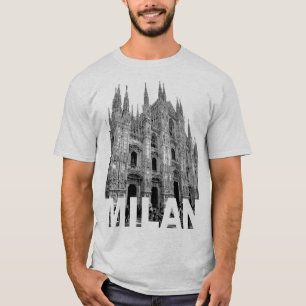 Camiseta Catedral de Duomo, Milão, Lombardia, numa