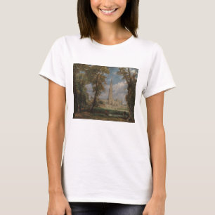 Camiseta Catedral de John Constable   Salisbúria do Bish
