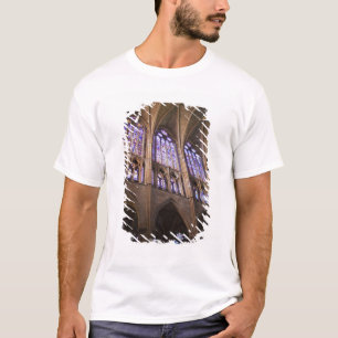 Camiseta Catedral de Leão, janelas de vidro com manchas in