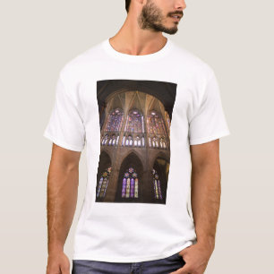 Camiseta Catedral de Leão, janelas de vitral interior