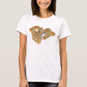 Camiseta Catedral de Leon. Espanha