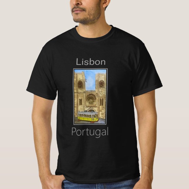 Camiseta Catedral de Lisboa, Portugal (Frente)