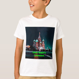 Camiseta Catedral de santo Basil, Moscou, Rússia