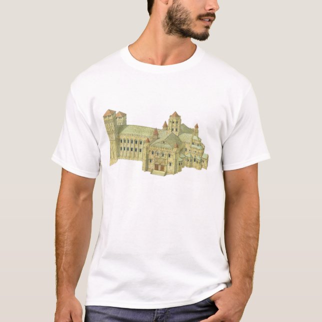 Camiseta Catedral do Romanesque de Santiago de Compostela (Frente)