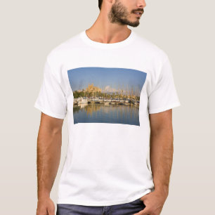 Camiseta Catedral e marina, Palma, Mallorca, Espanha