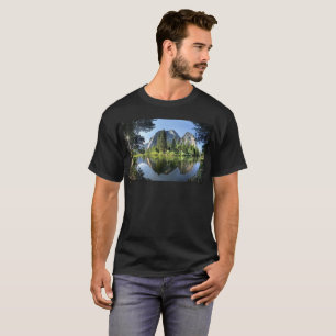 Camiseta Catedral Rochas sobre o rio Merced - Yosemite