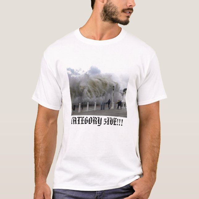 Camiseta Categoria 5ive!!!      De "inundação Tha", (Frente)