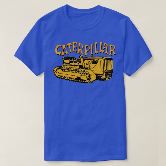 Camiseta Caterillar Bulldozer (Frente do Design)
