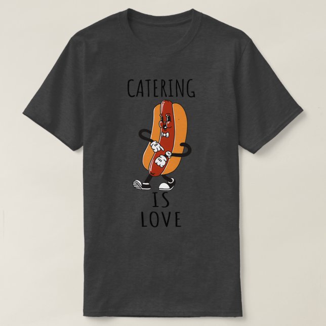 Camiseta Catering É Amor 6 (Frente do Design)
