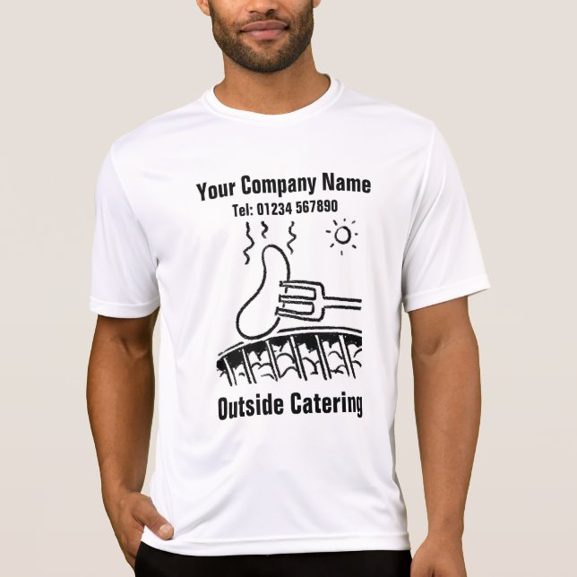 Camiseta Catering Móvel Catering Externo (Frente)