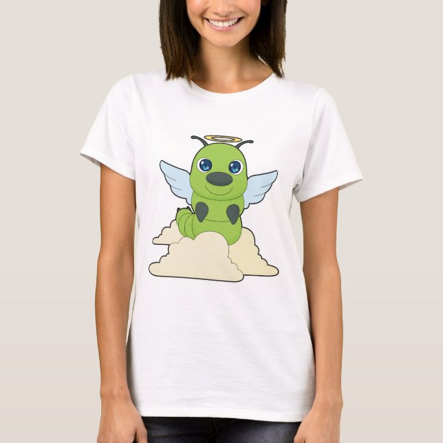 Camiseta Caterpillar Angel wings (Frente)