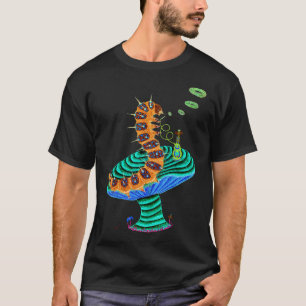 Camiseta Caterpillar e t-shirt negativos do gato