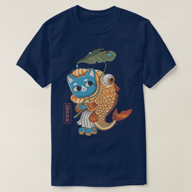 Camiseta Catfish Yokai (Frente do Design)